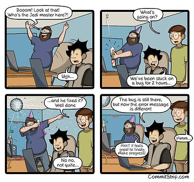 The joy of debugging