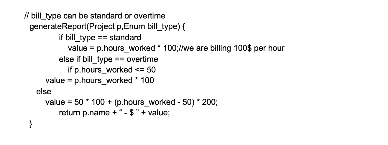 Value Calculation