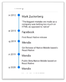 how to create a timeline widget 